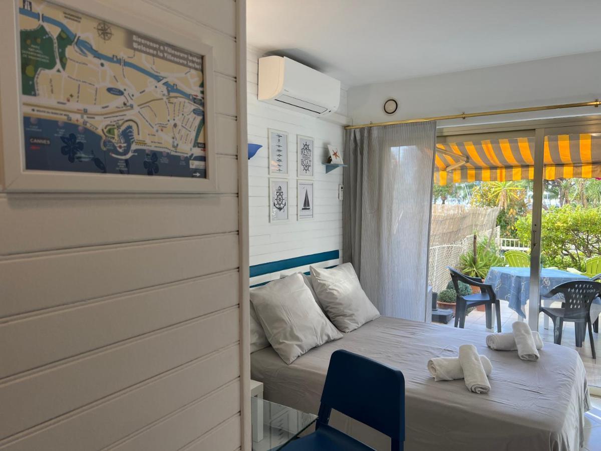 Blue Terrace Apartment - Marina Baie Des Anges Villeneuve-Loubet Luaran gambar